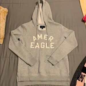 American Eagle grey hoodie